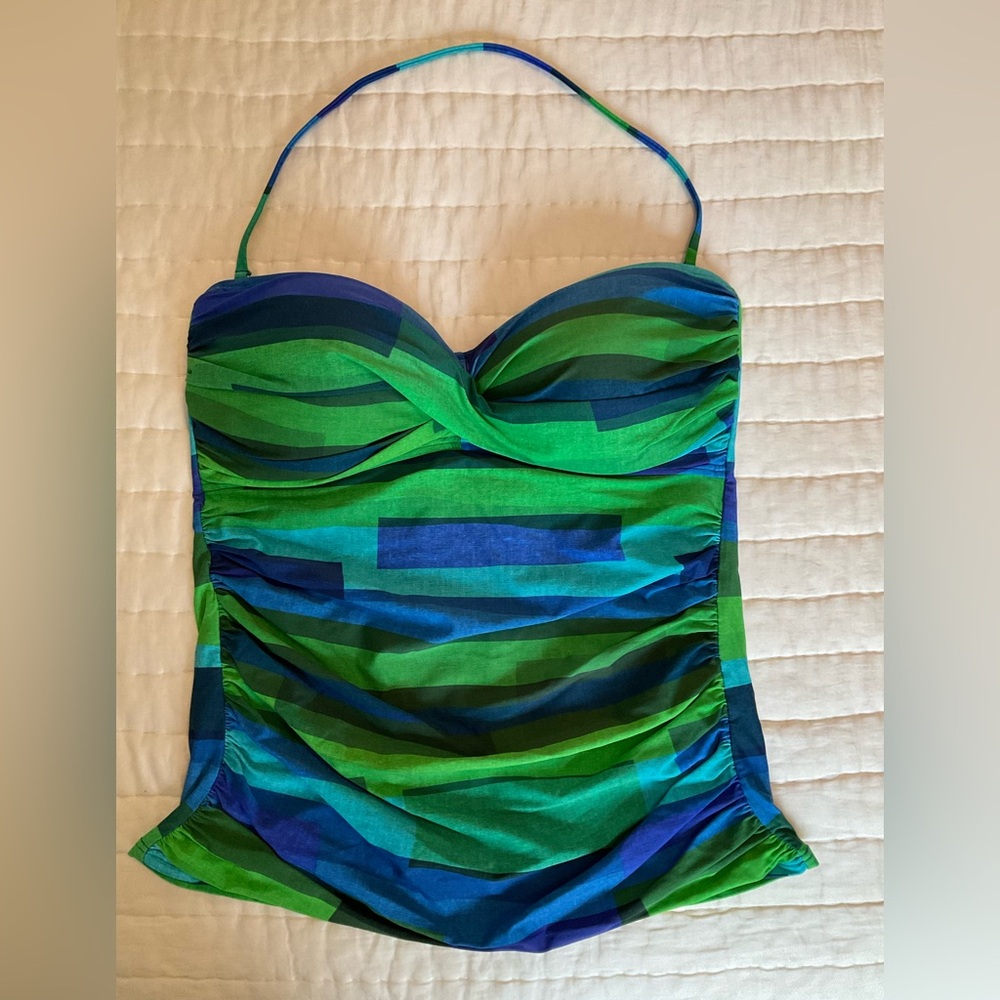 La Blanca Blue and Green Swimwear
